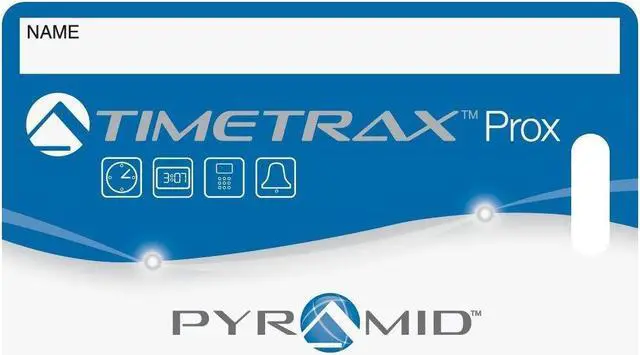 Main image of Pyramid TimeTrax Proximity Badge 15/pk