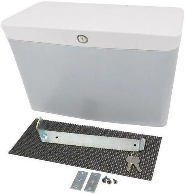 Alt view image 6 of 11 - Ergotron 97-740 Ergotron SV Storage Bin - Internal Dimensions: 13" Width x 5.50" Depth x 9" Height - External Dimensions: 15.6" Width x 6.3" Depth x 10.3" Height - 12 lb