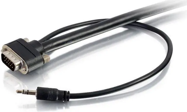 Alt view image 5 of 10 - C2G/Cables To Go 50229 35 ft. C2G Select VGA + 3.5mm A/V Cable M/M