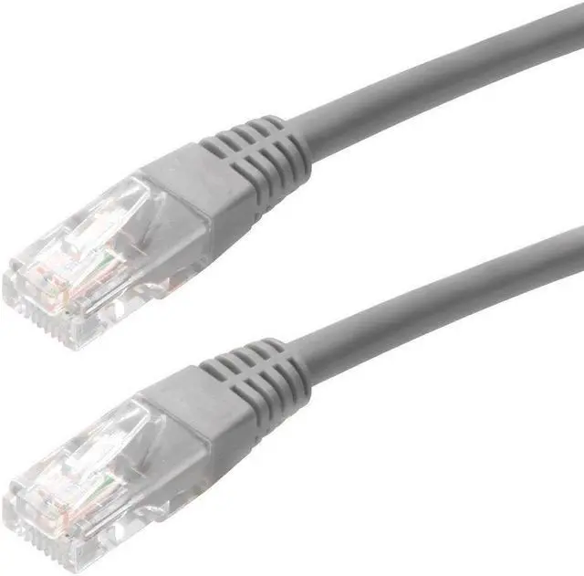 Main image of 4XEM 4XC5EPATCH15GR 15 ft. Cat 5E Grey Molded RJ45 UTP Patch Cable