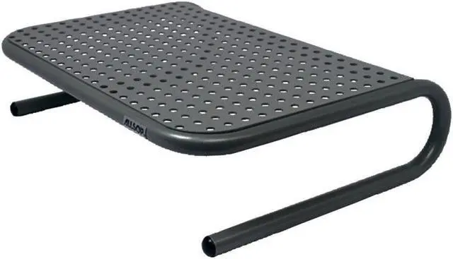 Alt view image 6 of 20 - Allsop Metal Art Jr. Monitor Stand 14-Inch Wide Platform - Pearl Black (30165)