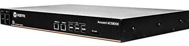 Alt view image 2 of 6 - Avocent ACS Advanced Console Server ACS8008MDAC-400 - Console server - 8 ports - GigE, RS-232 - 1U