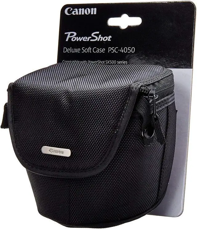 Alt view image 10 of 16 - Canon PSC-4050 Deluxe Soft Case IS Camera -Black