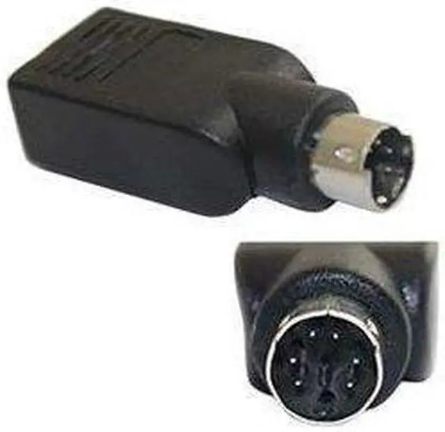 Alt view image 3 of 7 - 4XEM 6-Pin PS/2 Male To USB Female Keyboard Adapter