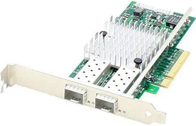 Alt view image 3 of 6 - 10GBS DUAL SFP+ PCIE X8 NIC HP COMP
