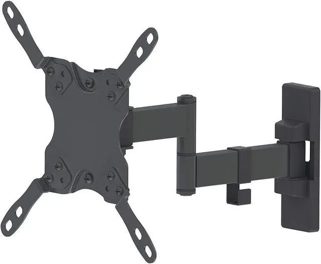 Alt view image 3 of 9 - Manhattan Articulating TV Wall Mount for Flat-Panel TVs 13-43 Inch, VESA Compatible, Tilt & Swivel, Easy Install, Secure & Versatile for Home or Office - 461405
