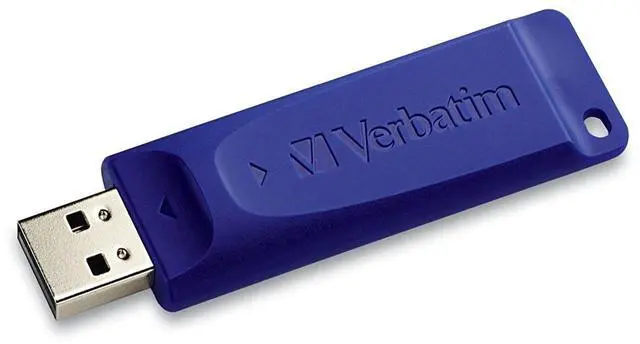 Alt view image 6 of 20 - Verbatim 128GB USB Flash Drive - Blue