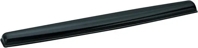Alt view image 2 of 20 - Fellowes Gel Crystals Keyboard Wrist Rest, 18.5" X 2.25", Black 9112201