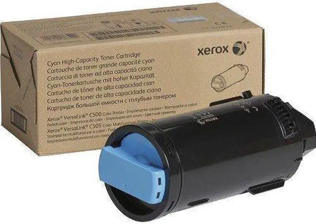Alt view image 2 of 7 - Xerox - 106R04014 - Xerox Toner Cartridge - Cyan - TAA Compliant - LED - High Yield - 9000 Pages