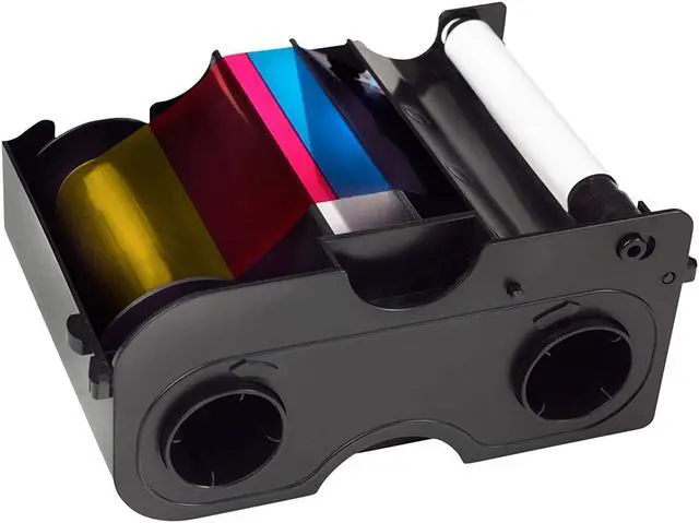 Alt view image 2 of 5 - FARGO 45000 Fargo 45000 Ribbon - YMCKO - Dye Sublimation, Thermal Transfer - 250 Card - 1 Pack