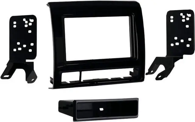 Alt view image 4 of 6 - METRA 99-8235B 2012 - Up Toyota(R) Tacoma Single-DIN Installation Kit