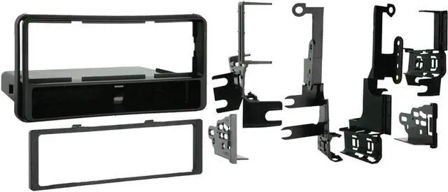 Alt view image 2 of 9 - Metra 99-8206 Installation Kit METRA Vehicle Mount for Radio - ABS Plastic - Black