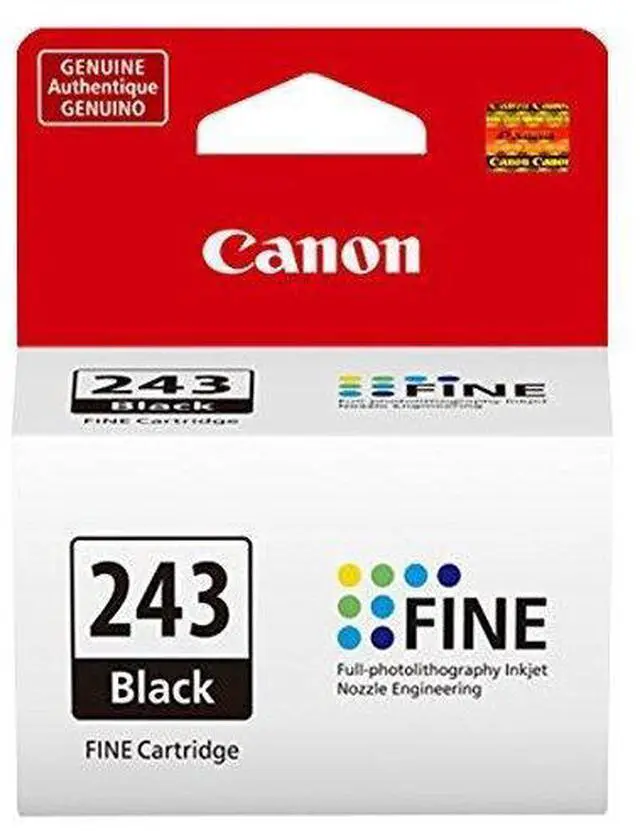 Alt view image 9 of 17 - Canon PG-243 Printer - Ink Cartridges Pigment Black