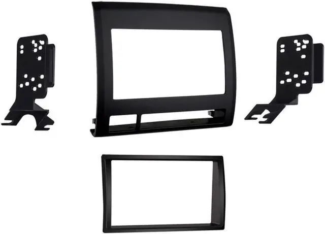 Alt view image 5 of 12 - Metra 95-8214TB METRA Vehicle Mount for Radio - ABS Plastic - Black