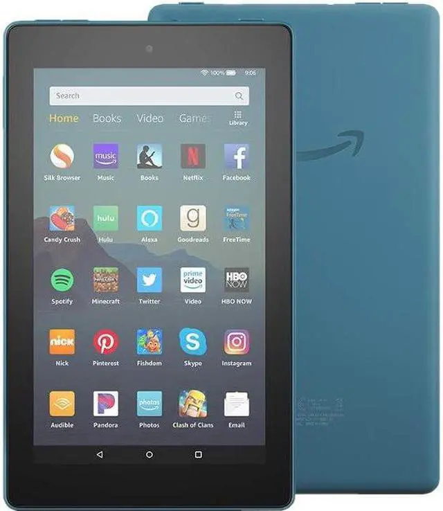 Alt view image 14 of 20 - Amazon Fire 7 2019 7" Tablet 16GB Twighlight Blue B07HZHJGY7
