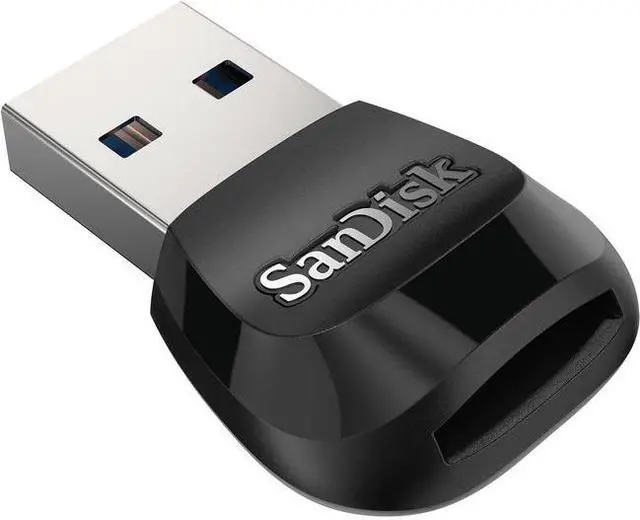 Alt view image 7 of 9 - SanDisk MobileMate USB 3.0 Card Reader #SDDR-B531-AN6NN
