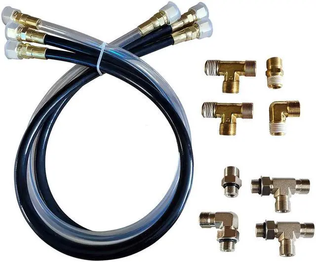 Alt view image 6 of 6 - Si-Tex Autopilot Hydraulic Steering Installation Kit W/Hoses & Fittings