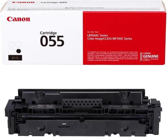 Alt view image 6 of 20 - Canon - 3016C001 - Canon 055 Original Toner Cartridge - Black - Laser - 2300 Pages - 1 Pack