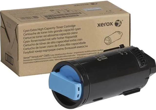 Alt view image 2 of 8 - Xerox 106R04010 Extra High Yield Toner Cartridge - Cyan