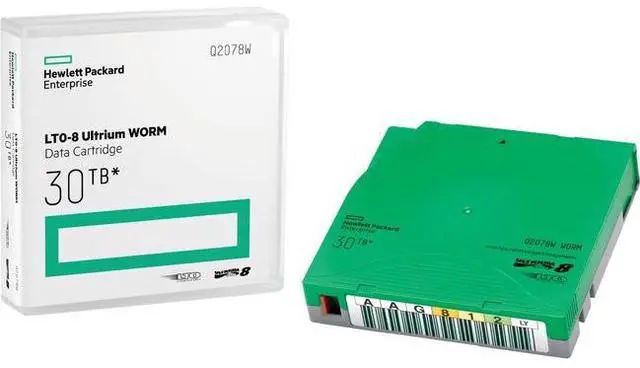 Alt view image 9 of 13 - HP Q2078W 30 TB LTO Ultrium 8 WORM Data Cartridge 1 Pack