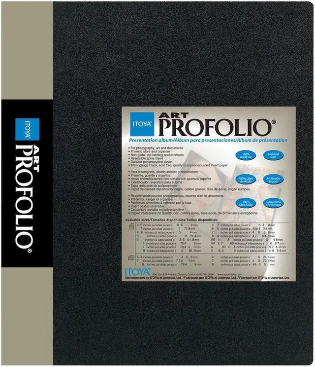 Alt view image 7 of 9 - Itoya Art Portfolio Storage/Display Book (17 In. x 22 In.)