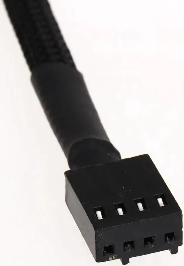 Alt view image 3 of 5 - Cables 5pcs/lot 4 Pin PWM Connector Case Fan Extension Power Cable for Compure CPU for  Case Fan 12inch