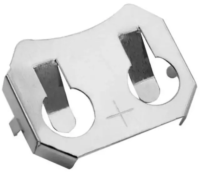 Alt view image 2 of 6 - taped SMD Tab CR2032 2032 Battery Button Cell Holder Coin Cell Retainer Battery Holder surface mount PCB reflow soldrable 10pcs