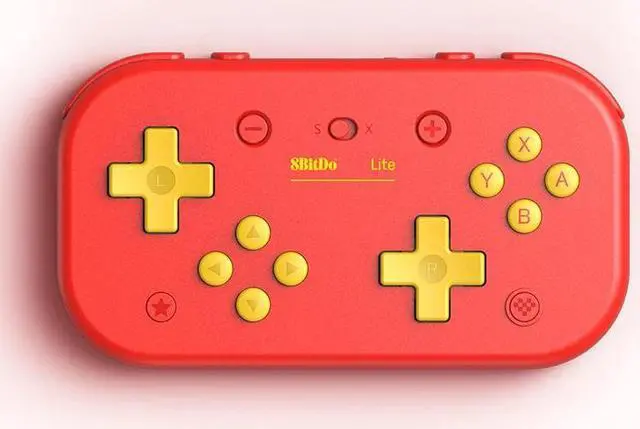 Alt view image 2 of 5 - Lite Bluetooth Game Controller For Nintendo Switch Lite Raspberry PI Stream Windows Wireless Gamepad Joystick China Red
