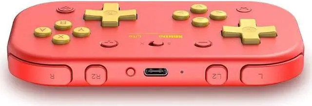 Alt view image 3 of 5 - Lite Bluetooth Game Controller For Nintendo Switch Lite Raspberry PI Stream Windows Wireless Gamepad Joystick China Red
