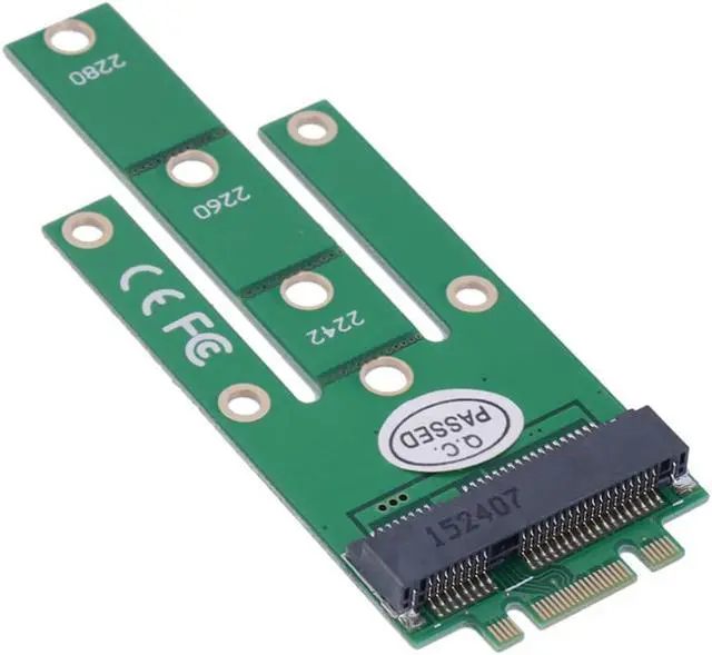 Main image of NGFF M2 B SATA-Based Solid State Drives to MSATA Adapter Converter Card for Windows for WinCE & for Linux