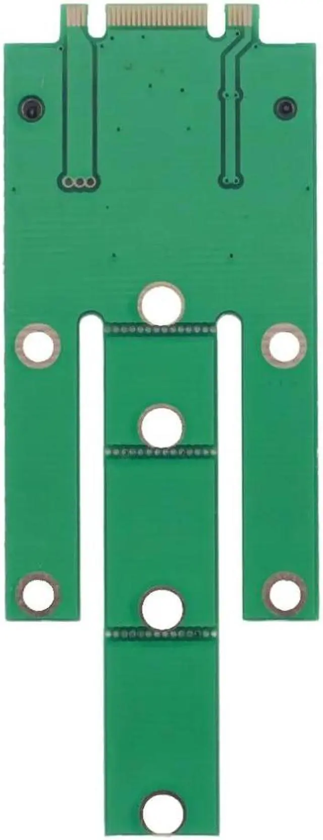 Alt view image 4 of 5 - NGFF M2 B SATA-Based Solid State Drives to MSATA Adapter Converter Card for Windows for WinCE & for Linux