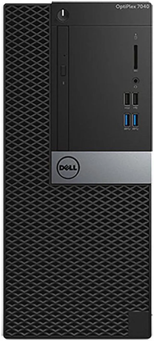 Main image of Dell OptiPlex 7040 Mini-Tower Workstation - Intel Core i5-6500 3.2GHz 4 Core Processor - 16GB DDR4 Memory - 512GB NVMe SSD - Intel HD Graphics - 240W PSU - Windows 10 Pro