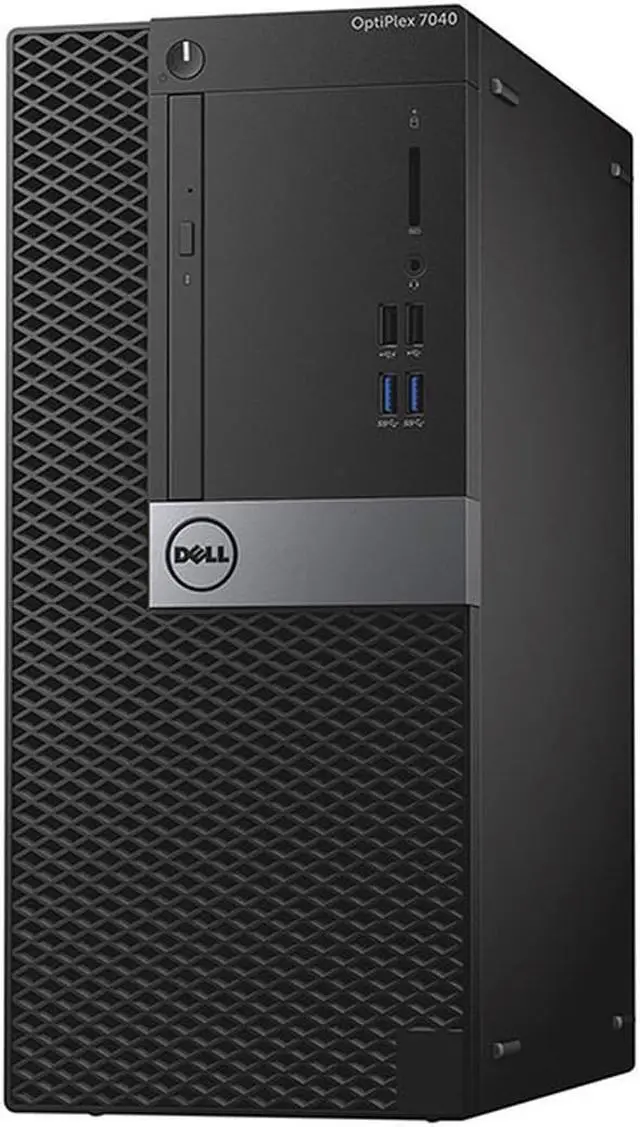 Alt view image 2 of 3 - Dell OptiPlex 7040 Mini-Tower Workstation - Intel Core i5-6500 3.2GHz 4 Core Processor - 16GB DDR4 Memory - 512GB NVMe SSD - Intel HD Graphics - 240W PSU - Windows 10 Pro
