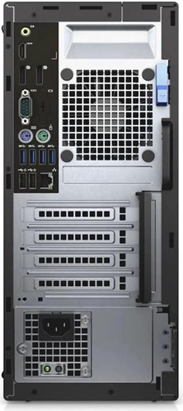 Alt view image 3 of 3 - Dell OptiPlex 7040 Mini-Tower Workstation - Intel Core i5-6500 3.2GHz 4 Core Processor - 16GB DDR4 Memory - 512GB NVMe SSD - Intel HD Graphics - 240W PSU - Windows 10 Pro