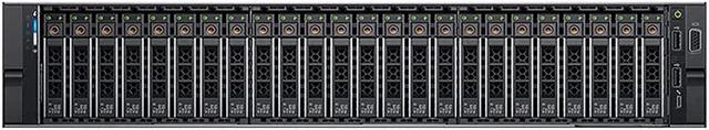 Alt view image 2 of 4 - Dell PowerEdge R740xd - 24 Bay 2.5" 2U Server - 2x Intel Xeon Gold 6142 2.6GHz 16 Core Processors, 512GB DDR4, H730P, 24x 400GB SSDs, X520/I350, iDRAC9 Enterprise, 2x 1100 Watt PSUs, Bezel, Rails