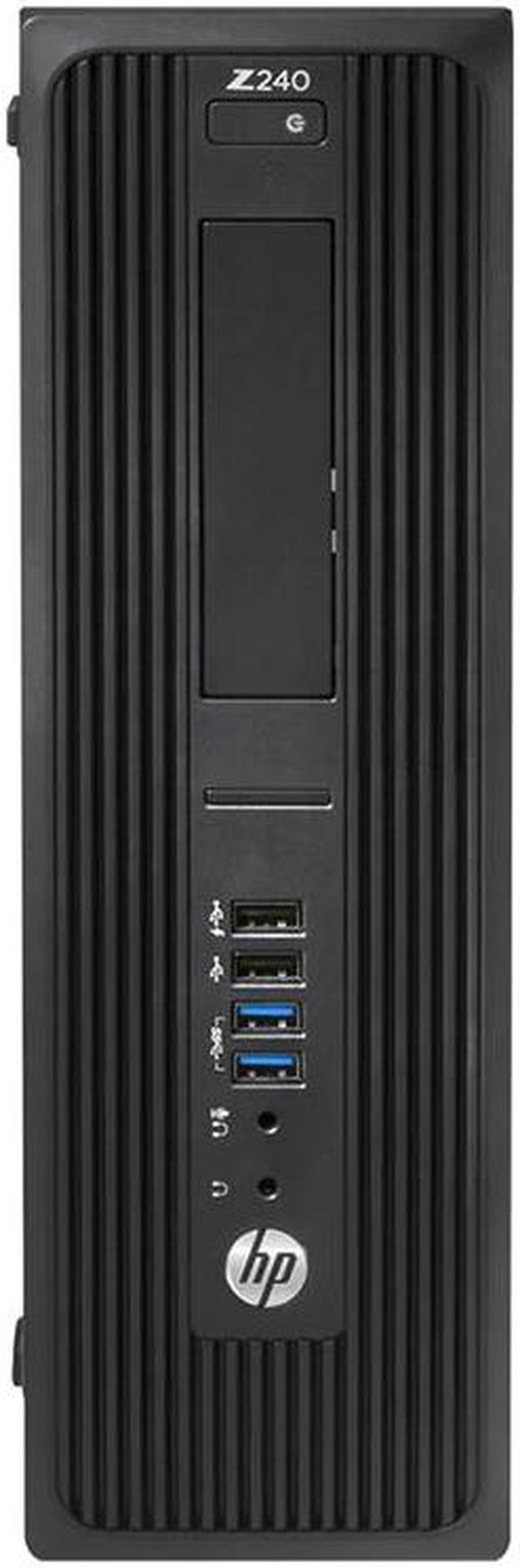 HP Z240 Small Form Factor Workstation - Intel Xeon E3-1270 v5 3.6GHz 4 Core  Processor, 16GB DDR4 Memory, 4TB NVMe SSD, Nvidia Quadro K1200, Windows 10  ...