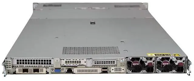 Alt view image 4 of 4 - HPE ProLiant DL325 - Gen10+ - 8 Bay 2.5" 1U Rack Server - 1x AMD EPYC 7702P 2.0GHz (3.35GHz Turbo) 64 Core Processor, 64GB DDR4, P408i-a SR, 2x 2.5" Trays, 2x 10/25GbE, iLO 5, 2x 800 Watt PSUs, Rails