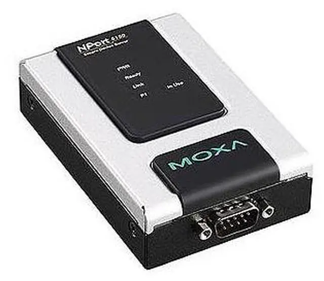 Main image of Moxa NPort 6150 - 1 port RS-232/422/485 secure device server, 12-48V, w/ adapter