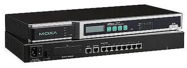 Main image of Moxa NPort 6610-8 - 8 ports RS-232 secure device server, 100V~240VAC