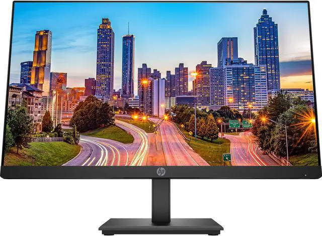 Alt view image 2 of 5 - HP P224 21.5 Inch Monitor 2-Pack, FHD 1920 x 1080, LED Backlit, IPS, Vesa Compatible, Anti-Glare, Tilt (HDMI, VGA and DisplayPort) for Home and Office