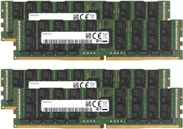 Main image of Samsung Memory Bundle with 256GB (4 x 64GB) DDR4 PC4-21300 2666MHz Memory Compatible with Dell PowerEdge R630, R640, R730, R730XD, R740, R740XD, T630, T640 Servers
