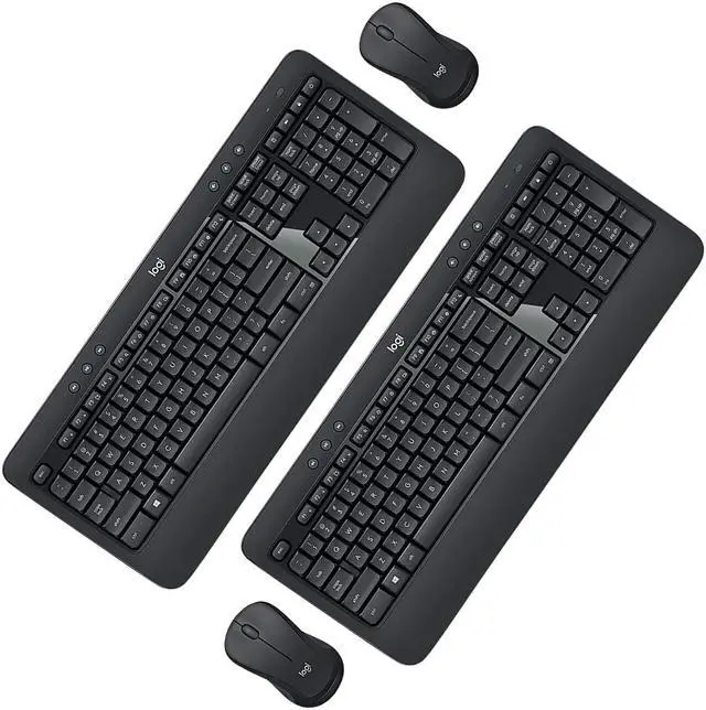 Main image of Logitech MK540 Advanced Wireless Keyboard & Mouse Combo Travel Home Office Modern Bundle for PC & Laptop, Pack of 2
