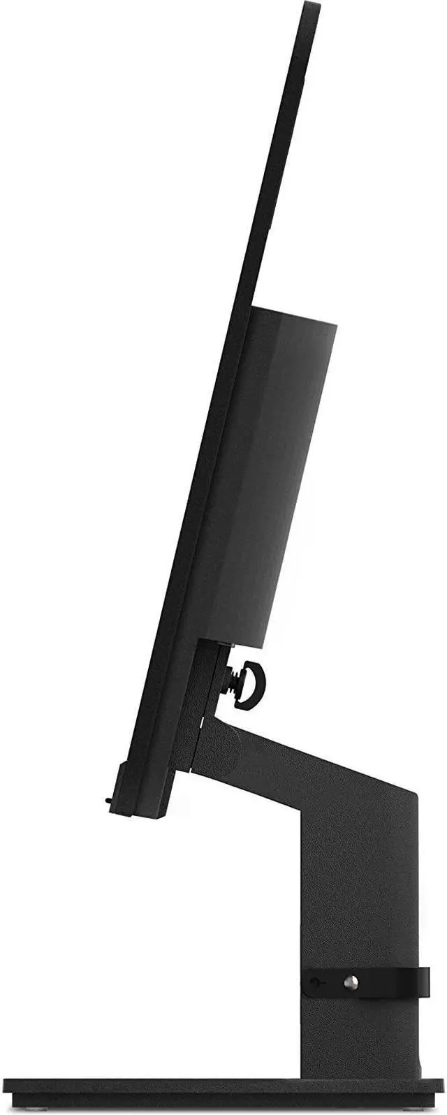 Alt view image 5 of 7 - Lenovo ThinkVision S24e-20 23.8" Full HD 1920 x 1080 WLED LCD Monitor 2-Pack Bundle with Mini Glow in the Dark Speaker, 250 Nit, FreeSync, HDMI-VGA, Raven Black, & Adjustable Desk Mount Monitor Stand