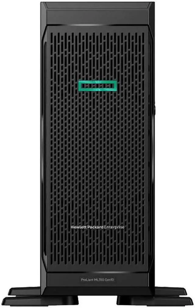 Alt view image 2 of 4 - HPE ProLiant ML350 Gen10 Tower Server Bundle with Dual Xeon 6148 2.40 GHz, 256GB DDR4 Memory, 30.72TB Enterprise SSD Storage, RAID, Dual Power, iLO, Server 2022 Standard
