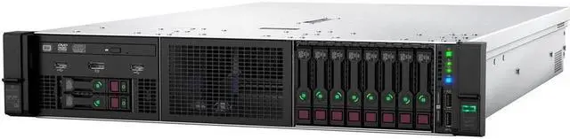 Alt view image 3 of 6 - HPE ProLiant DL380 Gen10 2U Rack Server Bundle with Dual Xeon 6130 2.10 GHz, 256GB DDR4 Memory, 15.36TB Enterprise SSD Storage, RAID, Dual Power, iLO, Rail Kit, Server 2022 Standard