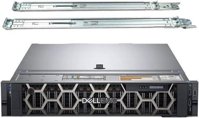 Main image of Dell PowerEdge R740 2U Rack Server, Dual Xeon 6148 2.40 GHz, 256GB DDR4 Memory, 48TB Enterprise NL SAS Storage, RAID, Dual Power, iDRAC, Rail Kit