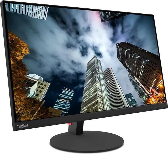Alt view image 2 of 5 - Lenovo ThinkVision T27p 27-inch 3840 x 2160 LED Backlit 4K Ultra HD Widescreen LCD Monitor, 2-Pack Bundle with HDMI, VGA, DisplayPort, USB Hub, Ethernet, USB-C