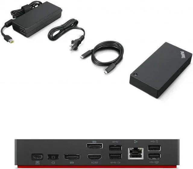Alt view image 3 of 7 - Lenovo ThinkVision T27p 27-inch 3840 x 2160 4K 2-Pack Bundle with DisplayPort, Ethernet, Dual Monitor Stand, ThinkPad USB-C Dock, MK270 Wireless Keyboard & Mouse, Gel Mouse & Wrist Pad, CAM 313 Webcam