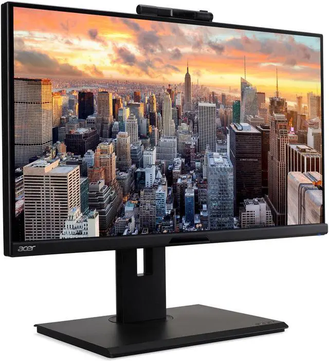 Alt view image 2 of 5 - Acer Vero B8 B248Y 24-inch 1080P Full HD Monitor, 2-Pack bundle with Acer B247Y E, Webcam, USB-C, Ethernet, Dock, Daisy Chain, USB Hub, HDMI, DisplayPort, Integrated Speakers