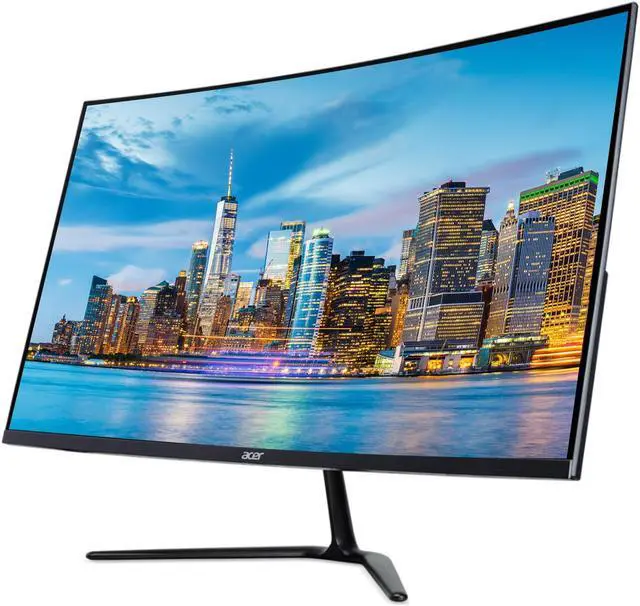 Alt view image 2 of 5 - Acer Nitro ED320QR S Curved 32-inch 1080P Full HD 165 Hz 1 ms LED Gaming Monitor, 2-Pack bundle with Eye Care, Frameless, FreeSync, HDMI, DisplayPort